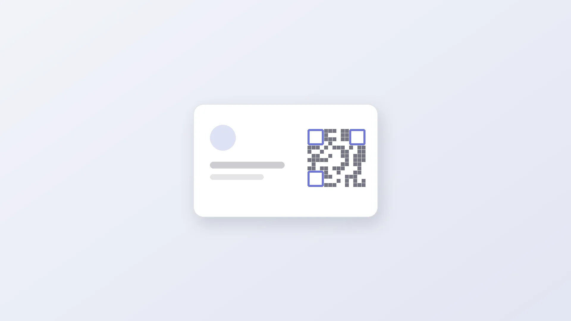 QR kodlu dijital kartvizit