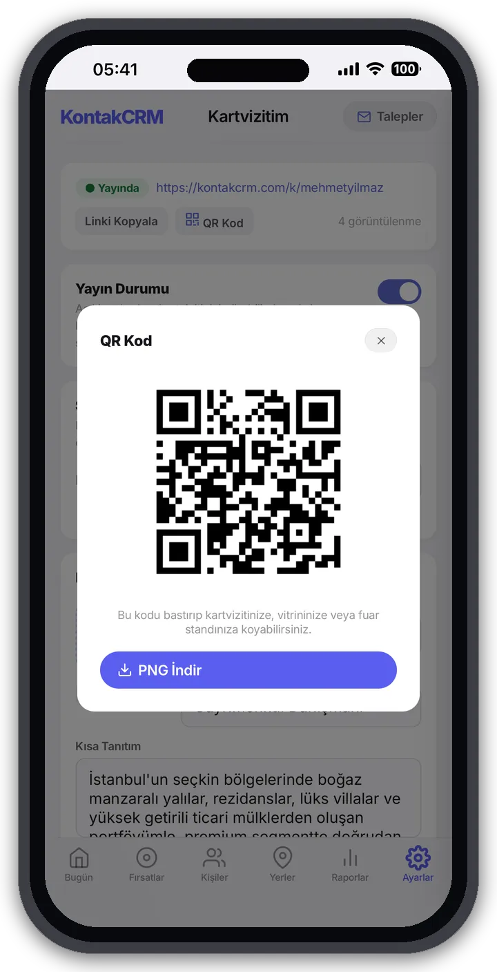 QR kod: bastırıp her yere koyabilirsiniz